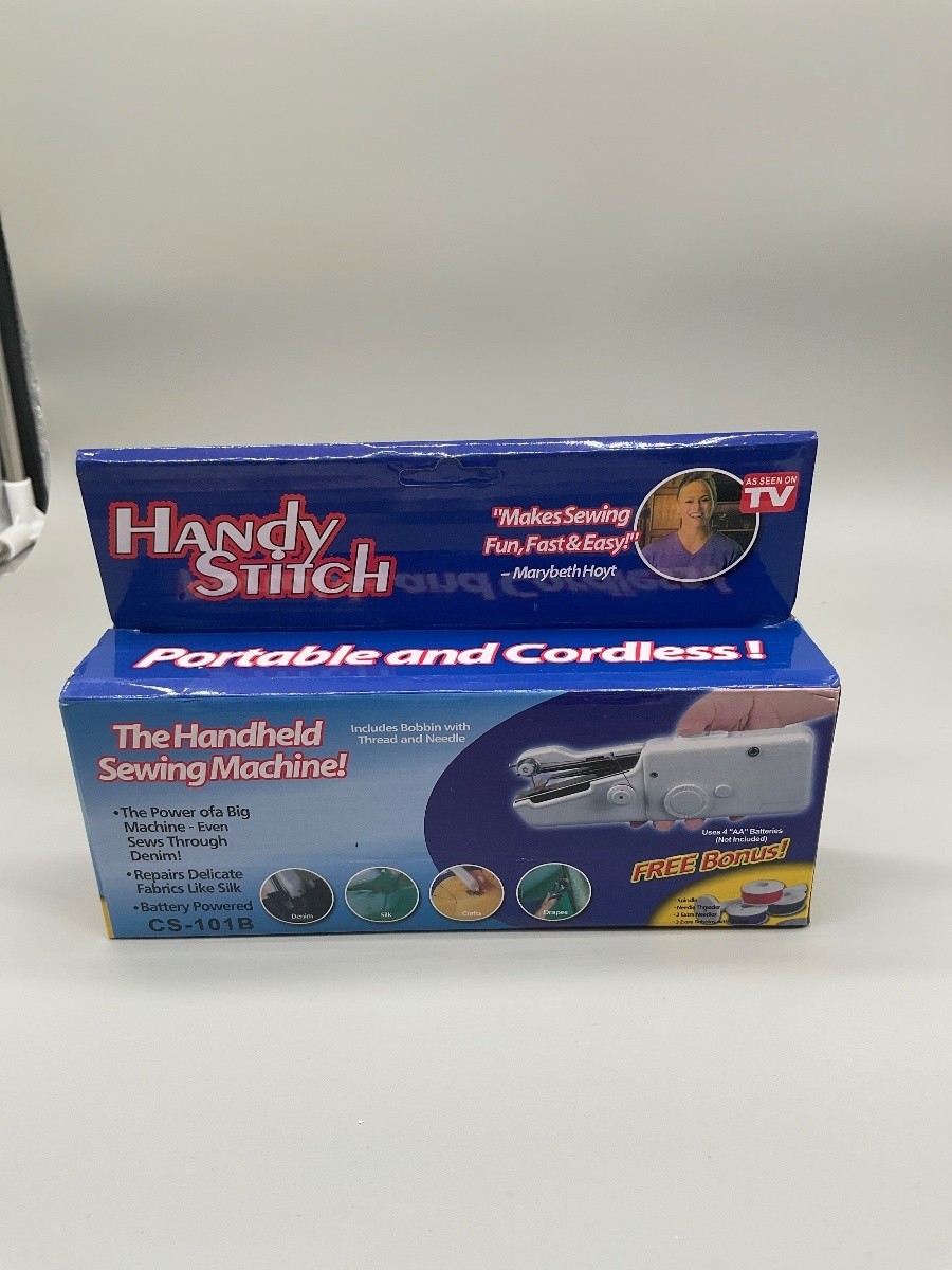 Handy Stitch Handheld Sewing Machine Portable Cordless Mini Battery Powered
