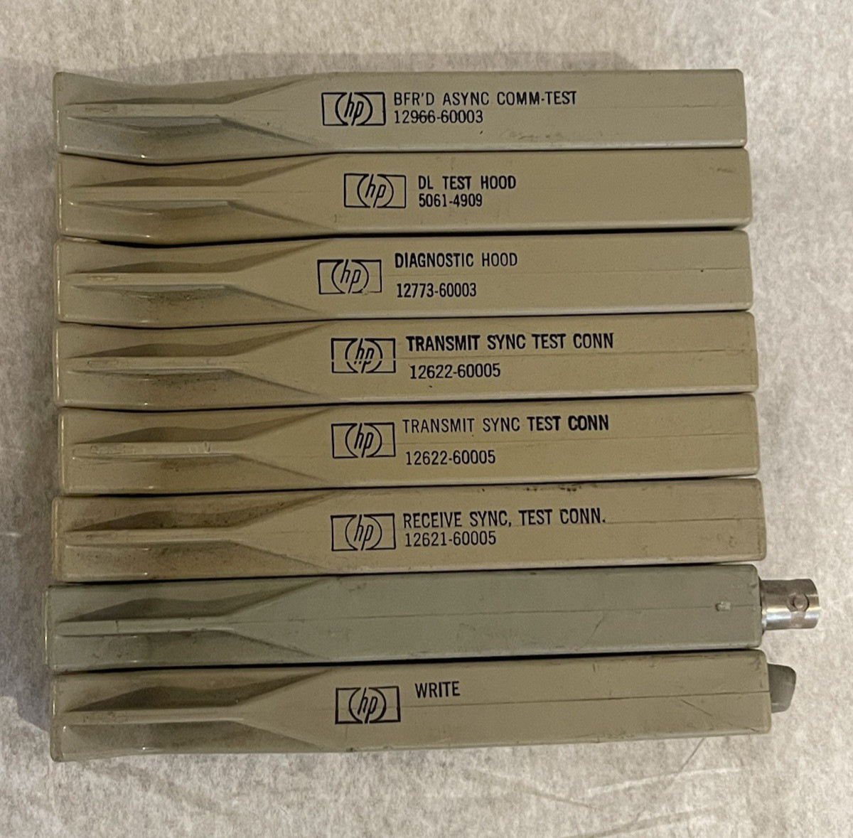 Set of 8 Hewlett Packard HP 5061-4909 DC Test Hood 12622-60005, 12773-60003