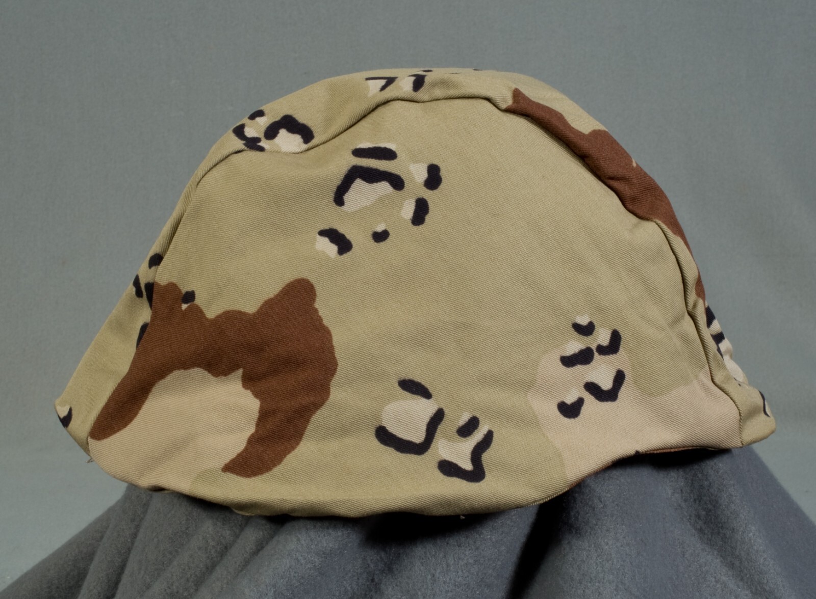 Desert Storm CAMO Camouflage PASGT Helmet Cover Medium/Large CHOCOLATE CHIP