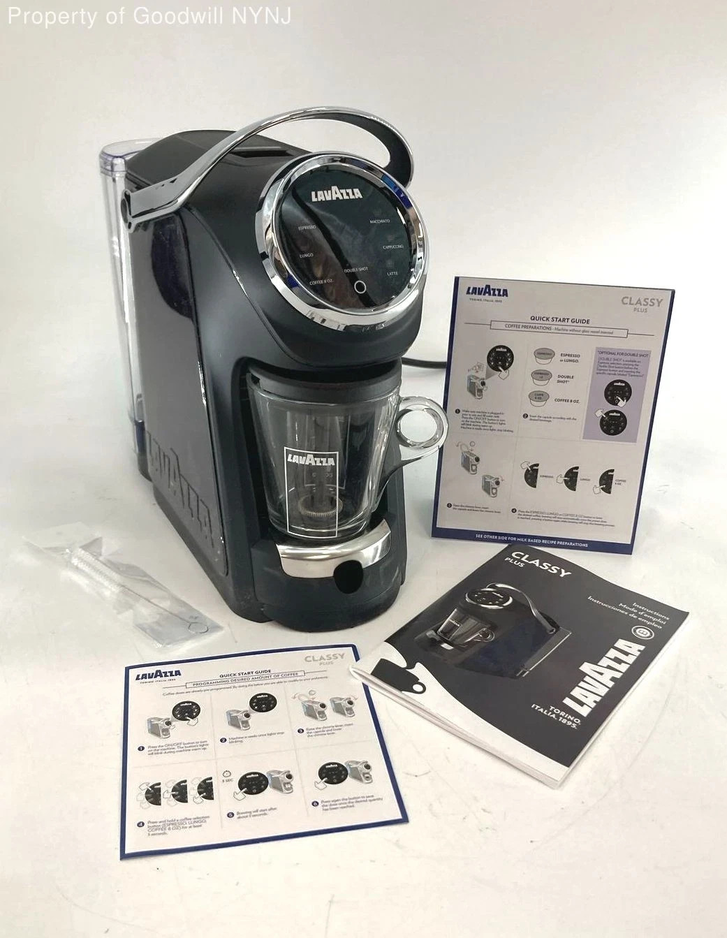 Lavazza Expert Classy Plus Single Serve Espresso & Coffee Machine *Open Box*