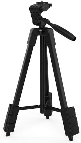 Laser Level Tripod,1/4"-20 Thread Mount,18" Lightweight Aluminum Portable Adjust