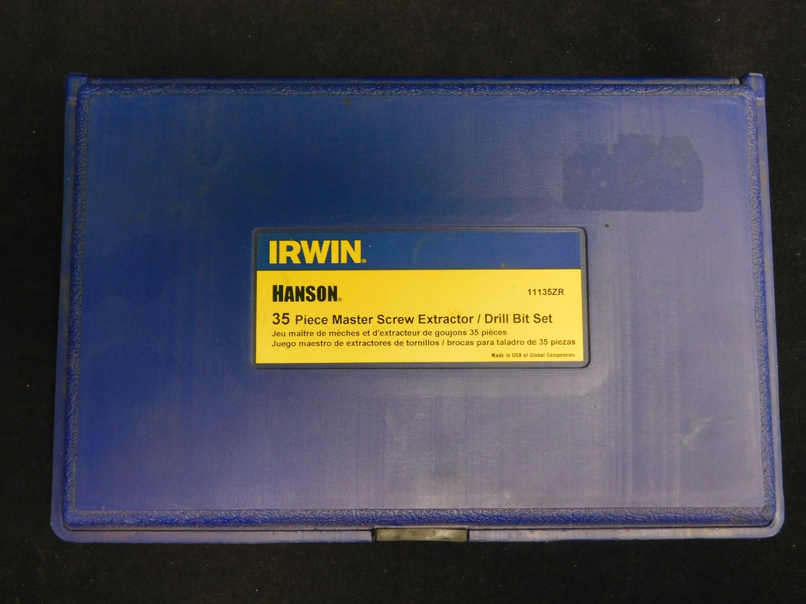 Irwin - Hanson - 11135ZR - 35 Pc Master Screw Extractor/Drill Bit -Free Shipping