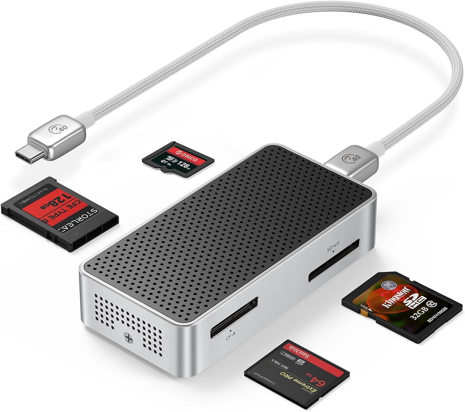 CFexpress Type B Card Reader 1500MB/s 8k Video w CFexpress Type A and SD, S375