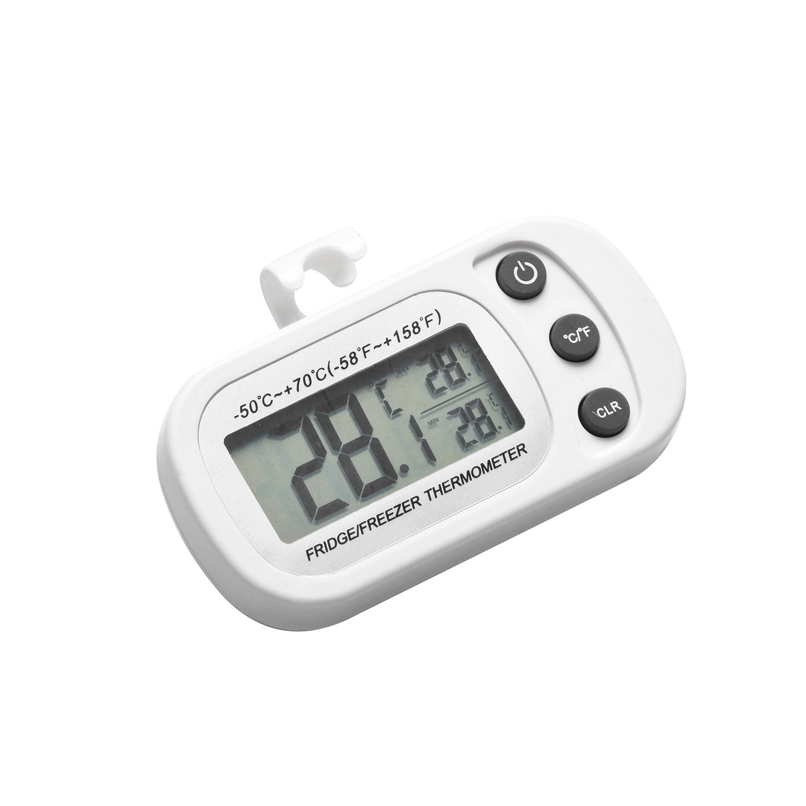 Fridge Digital Freezer Thermometer with LCD Display and Temp Memory Reader Tool