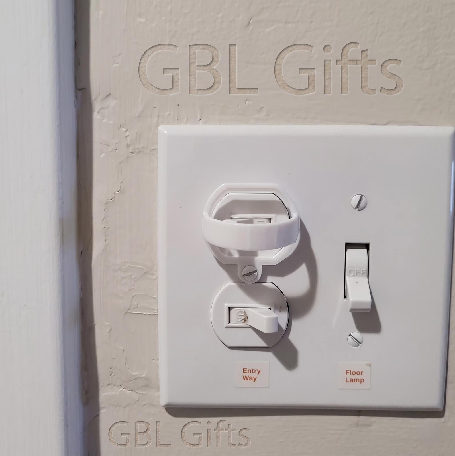 Light Switch Cover Protector to Protect From Children Hitting Light Switch By Ac