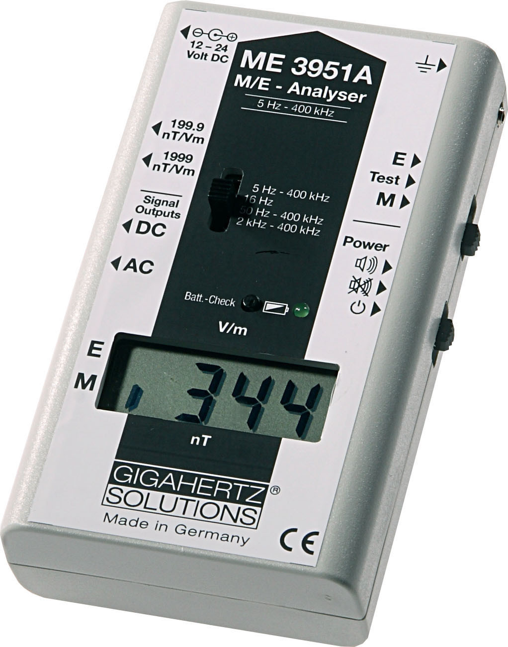 Gigahertz Solutions ME3951A EMF Meter Gauss Meter - TOP OF THE LINE!