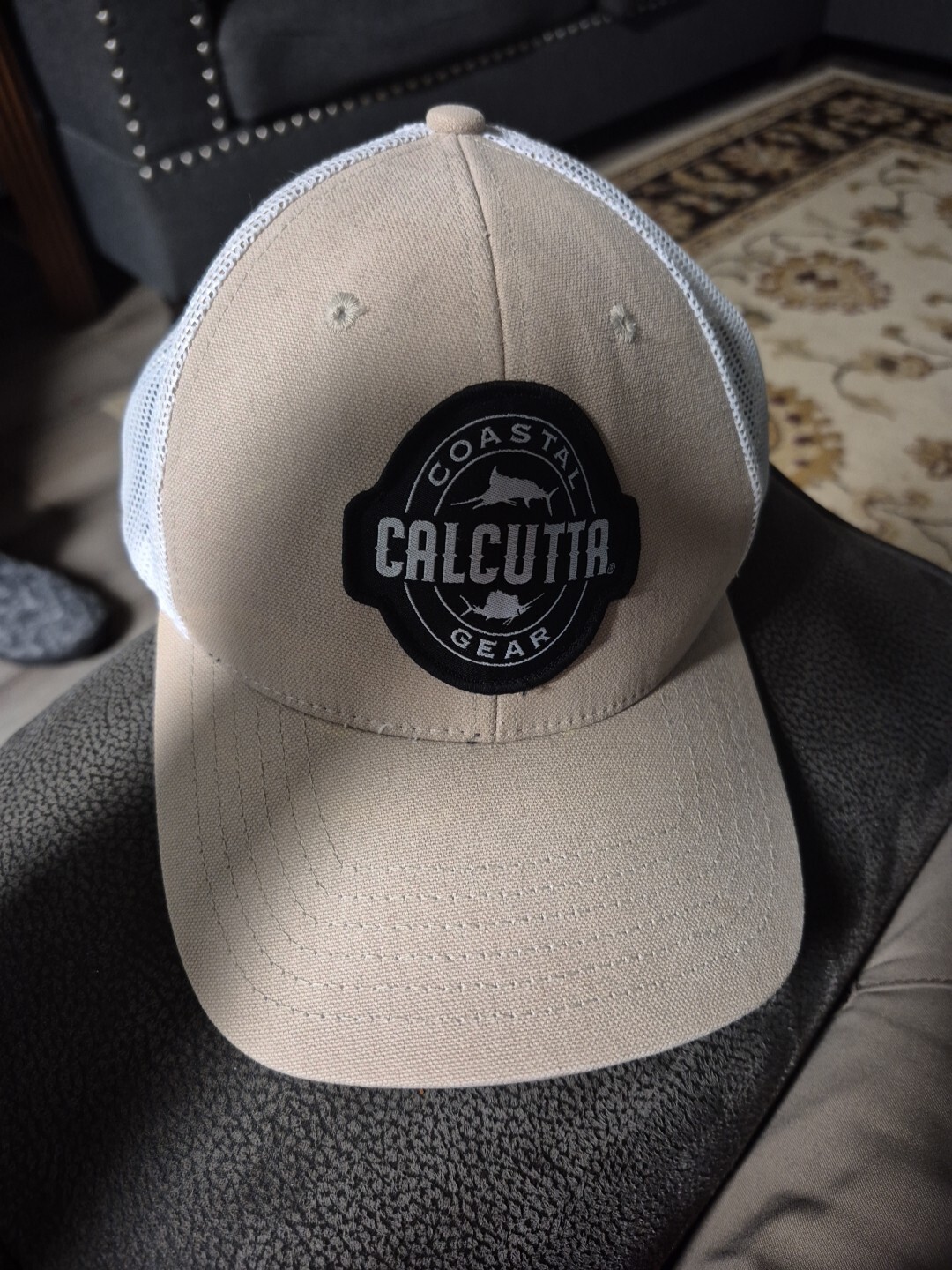 Calcutta Coastal Gear Hat.Tan.Exc. Cond.