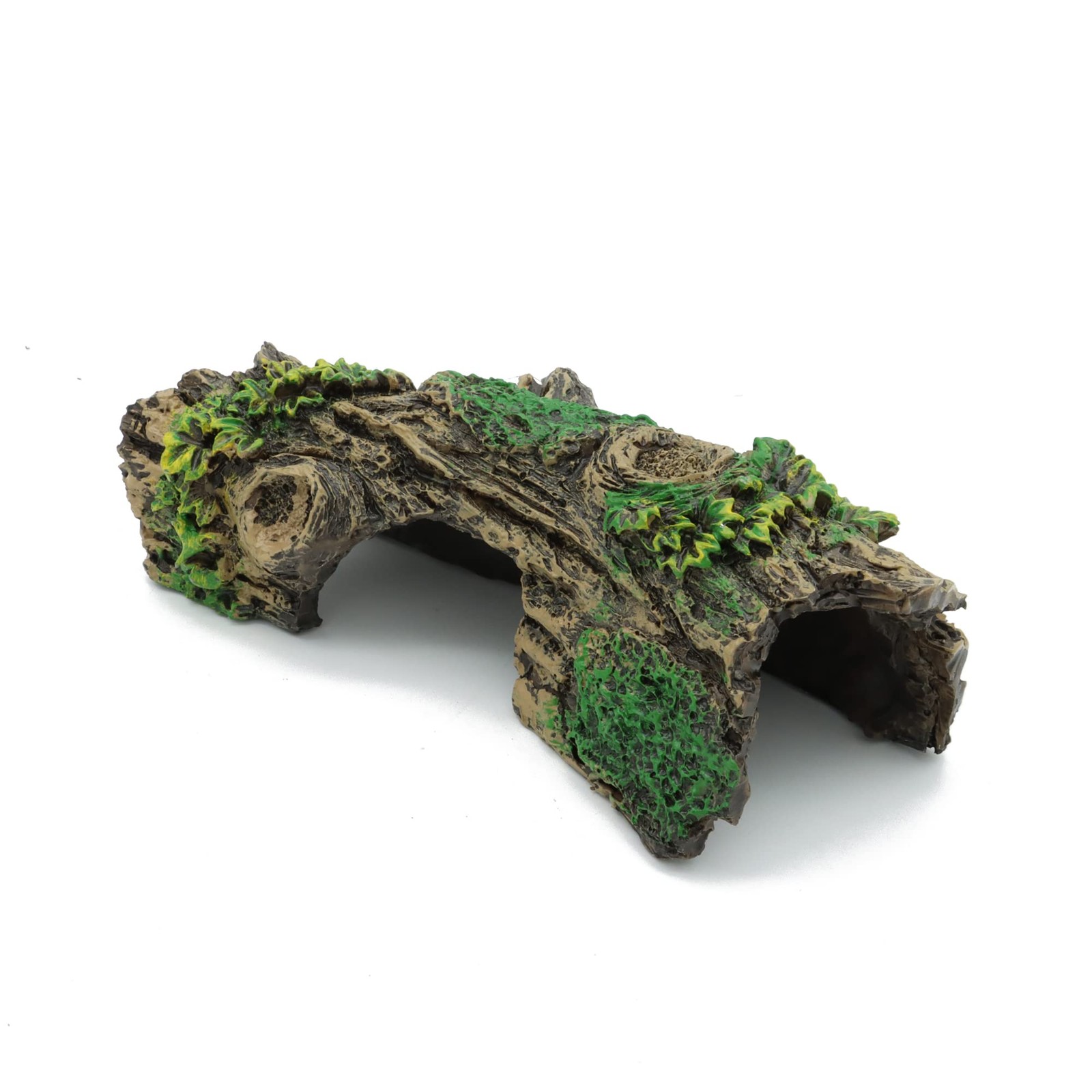 JIH Aquarium Decorations Resin Hollow Tree Trunk Ornament, Bettas House Cave ...