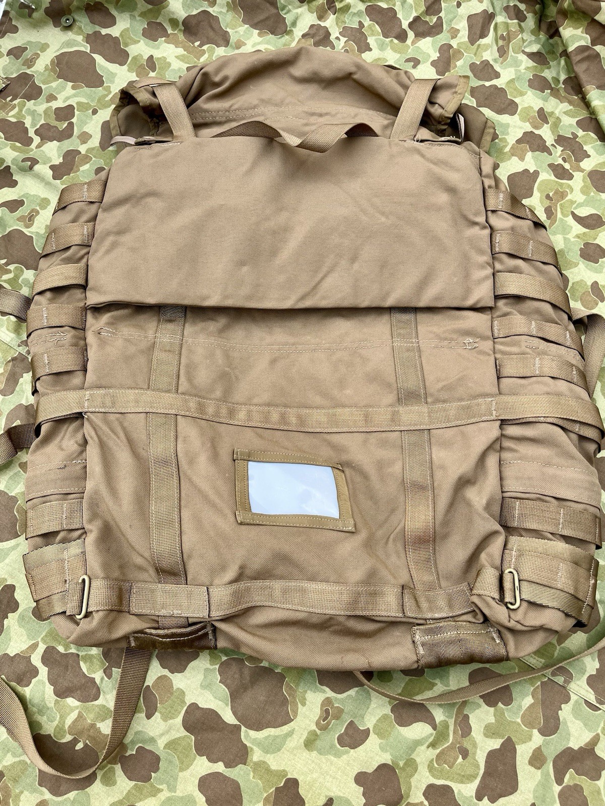 USMC FILBE Experimental Test A Main Pack Natick Labs Coyote Molle Trial Pattern