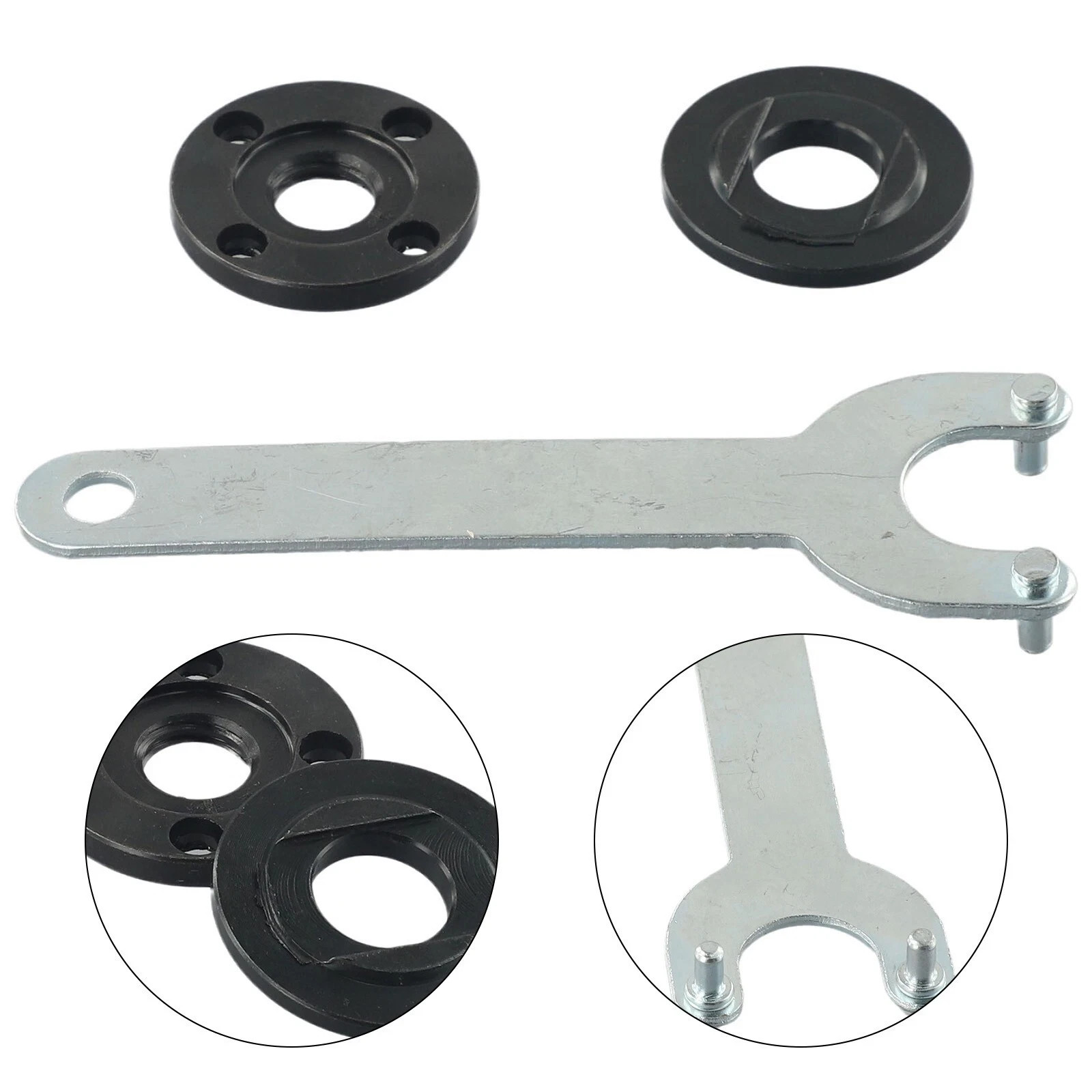 Flange Nut for Angle Grinder - Inner & Outer Nut Replacement Tool