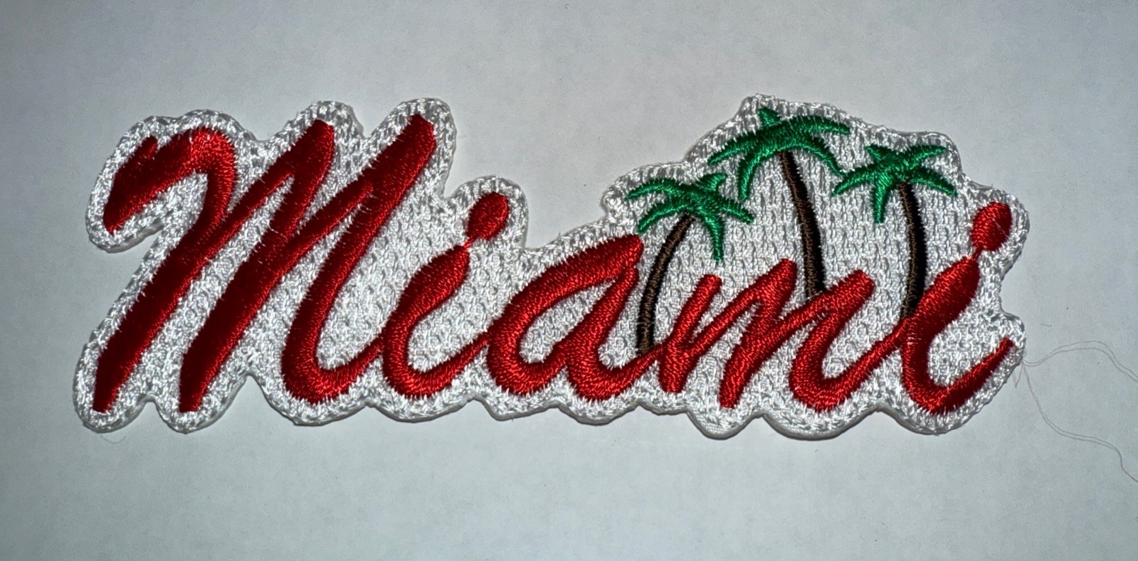 MIAMI Iron On Patch 4”