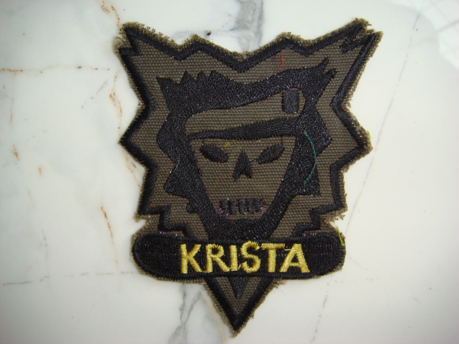 US 5th SF Grp MACV-SOG RT KRISTA  VIETNAM WAR  SUBDUED PATCH
