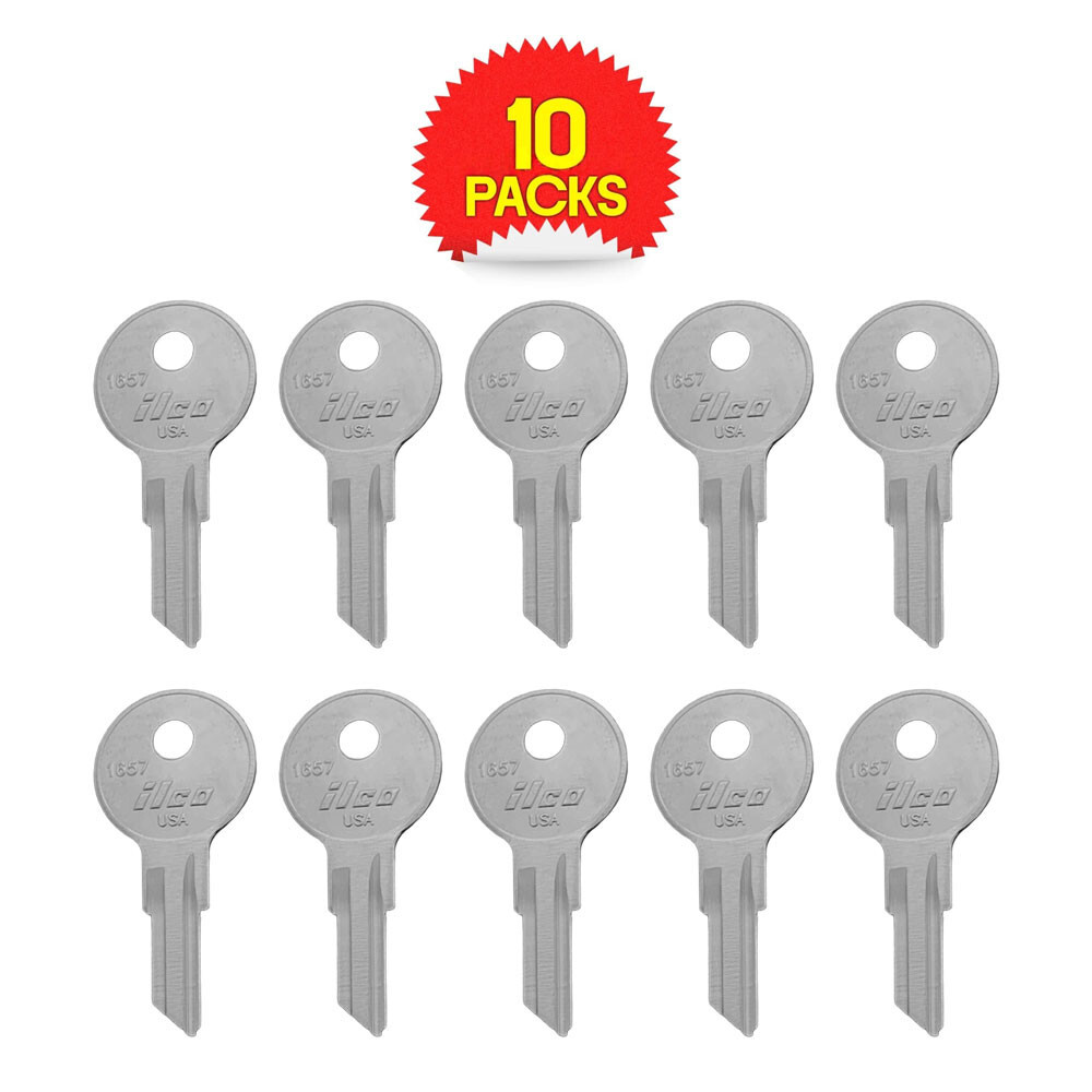 1657 Key Blank – Nickel