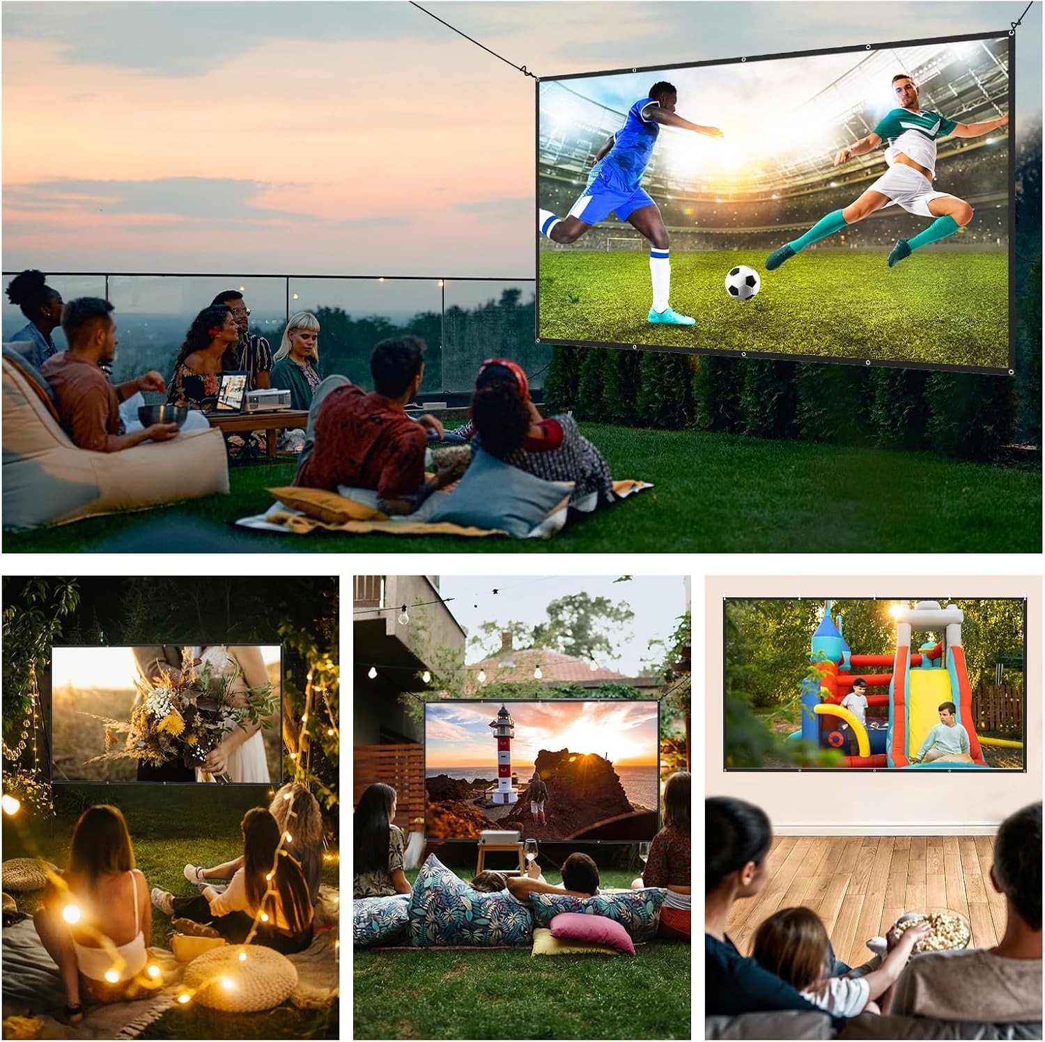 ALR Projector Screen 120in Pro for Bright Environments]\