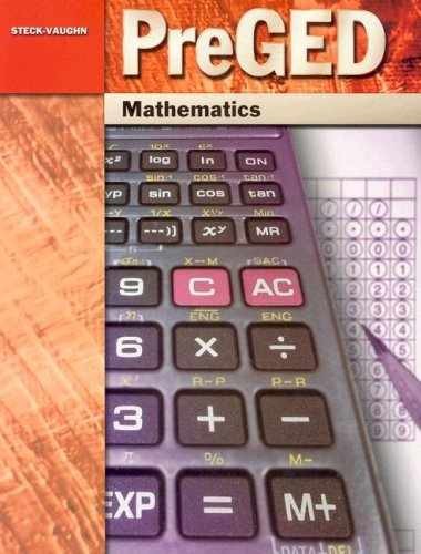 Pre-Ged Mathematics - Paperback, by Steck-Vaughn - Very Good