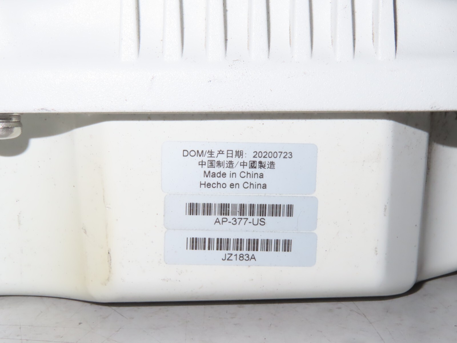 ARUBA AP-377 OUTDOOR ACCESS POINT APEX0377