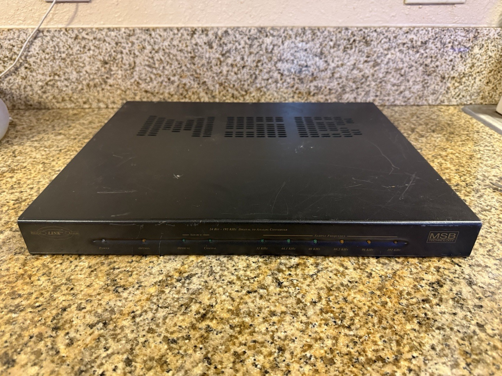 MSB Technology Digital Analog Link High Fidelity 24-bit 96KHz No Power Supply