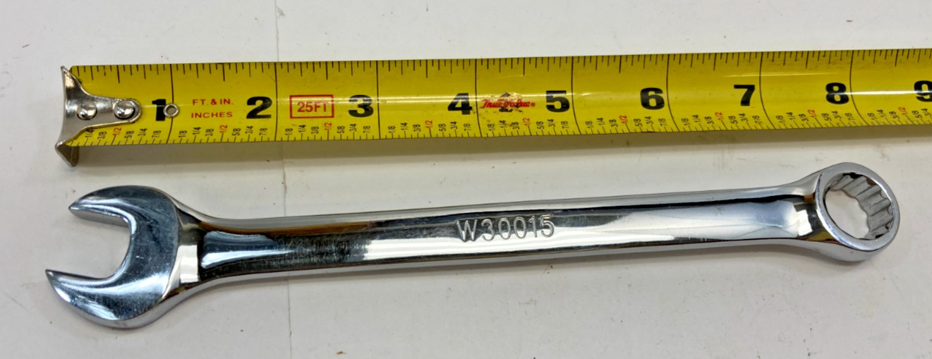 Performance Tool W30015 15mm Combination Wrench