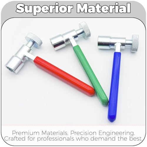 Adjustable Wrenches Set - 6 Pieces - 8mm, 9mm, 10mm Jam