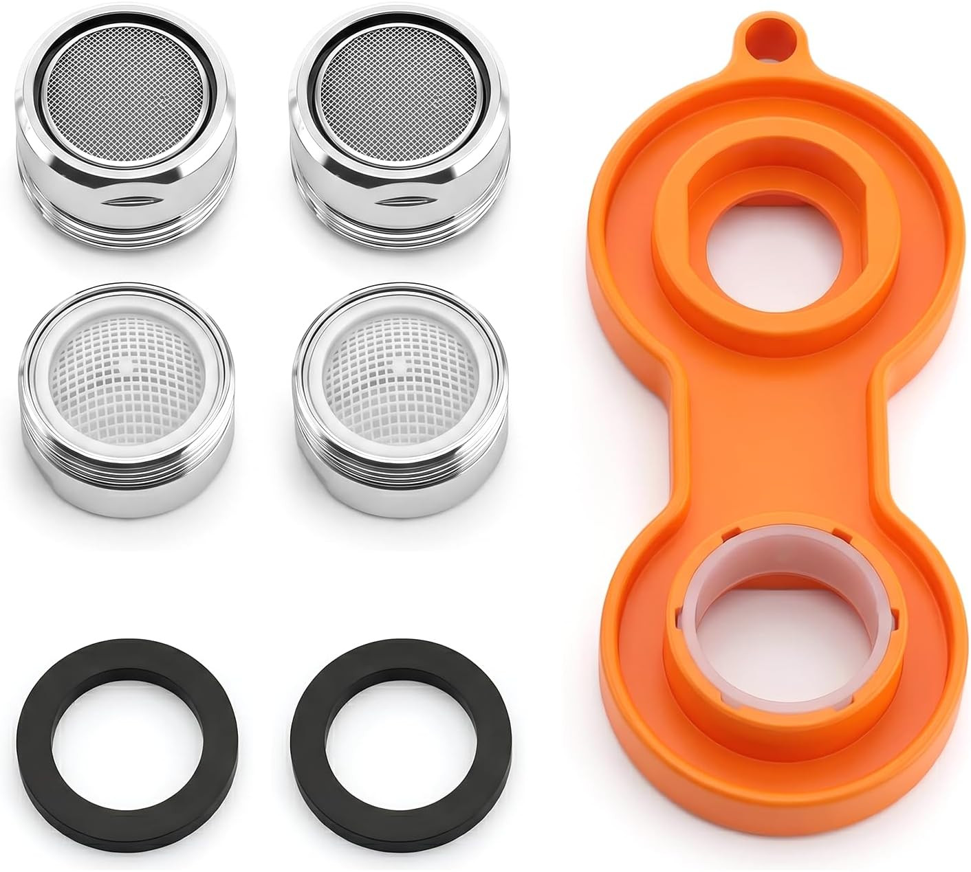 5Pcs Faucet Aerator Removal Wrench Kit M24 Sink Bubbler Repair Spanner Tool Set