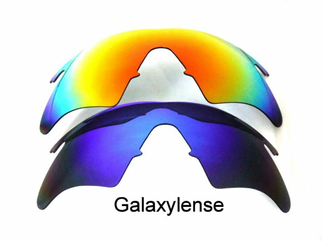 Galaxy Replacement Lenses For Oakley M Frame Sweep Blue/Red Polarized 2 Ps
