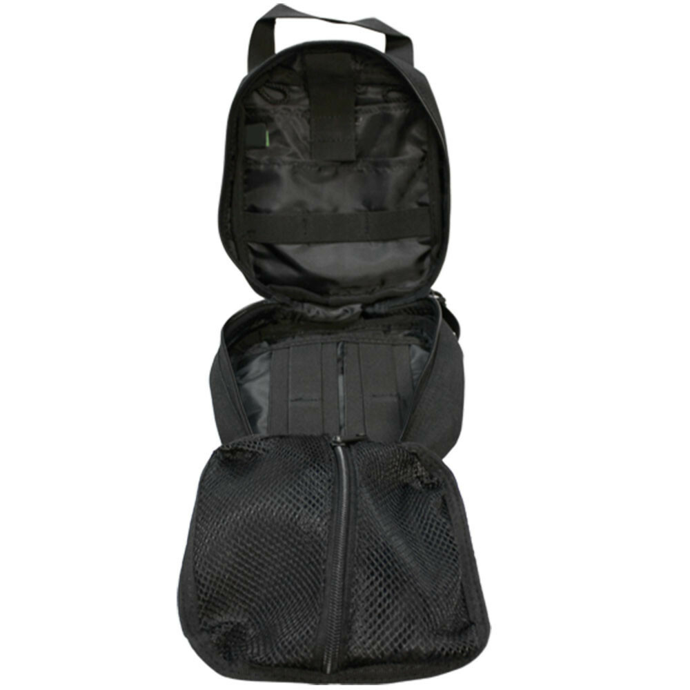 8"H x 6"W BLACK - Molle EMT Pouch Medic First Aid KitTool Carrier Carrying Pouch