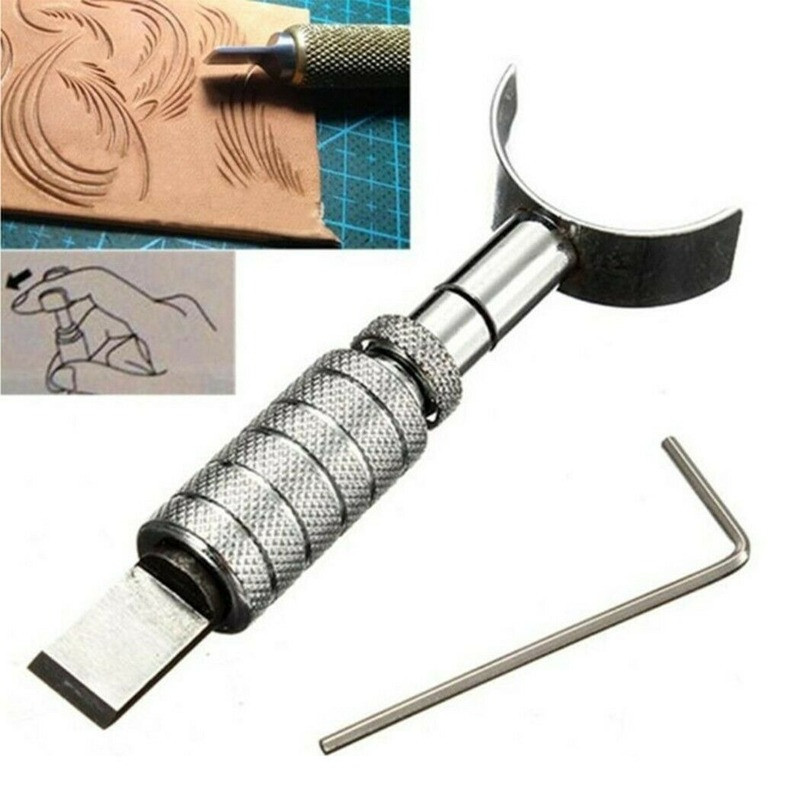 Adjustable DIY Manual Rotary Tools Leather Carving Swivel Blade Tools 2023 US