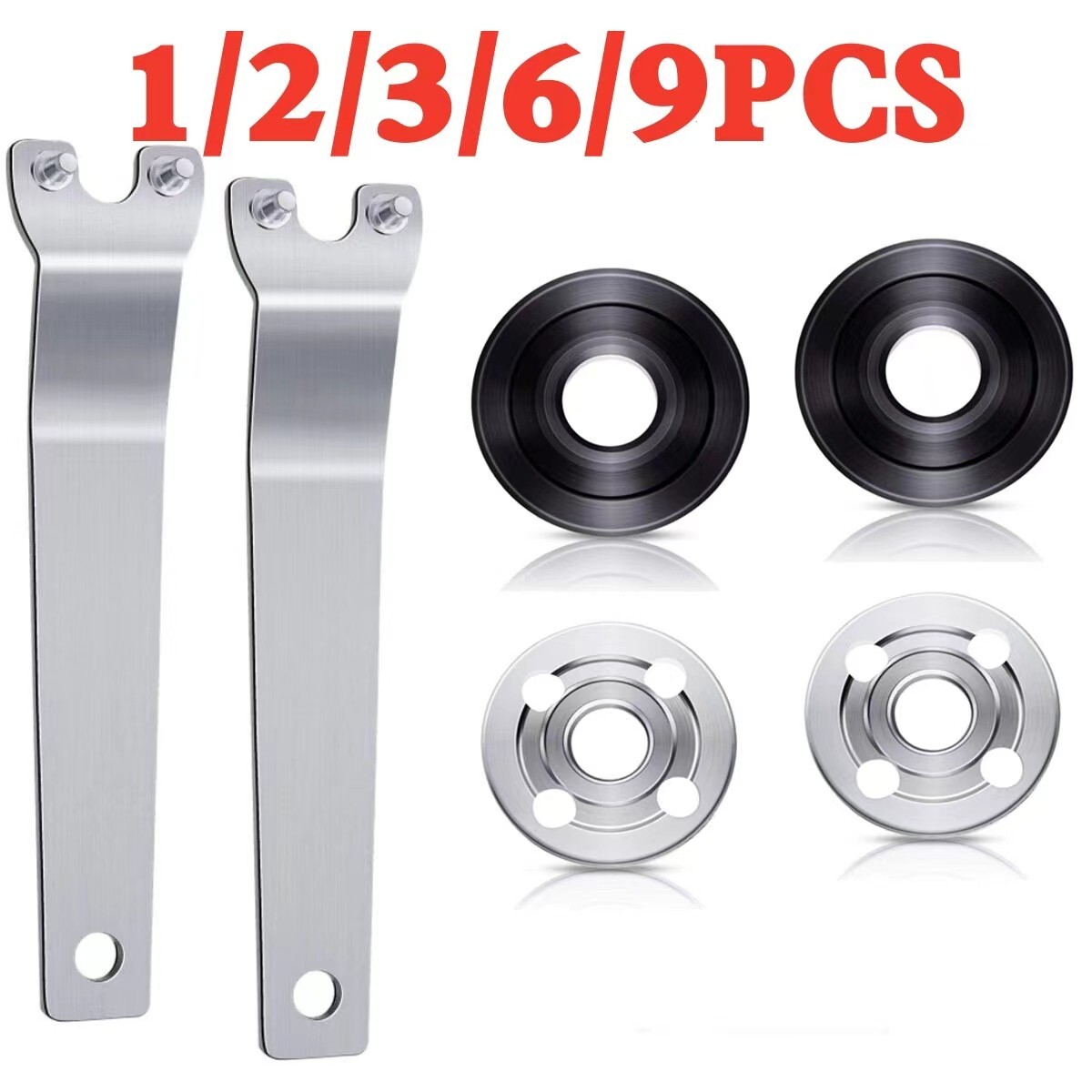 1-9 M10 Angle Grinder Parts Spanner Flange Lock Wrench Nut For Makita Milwaukee