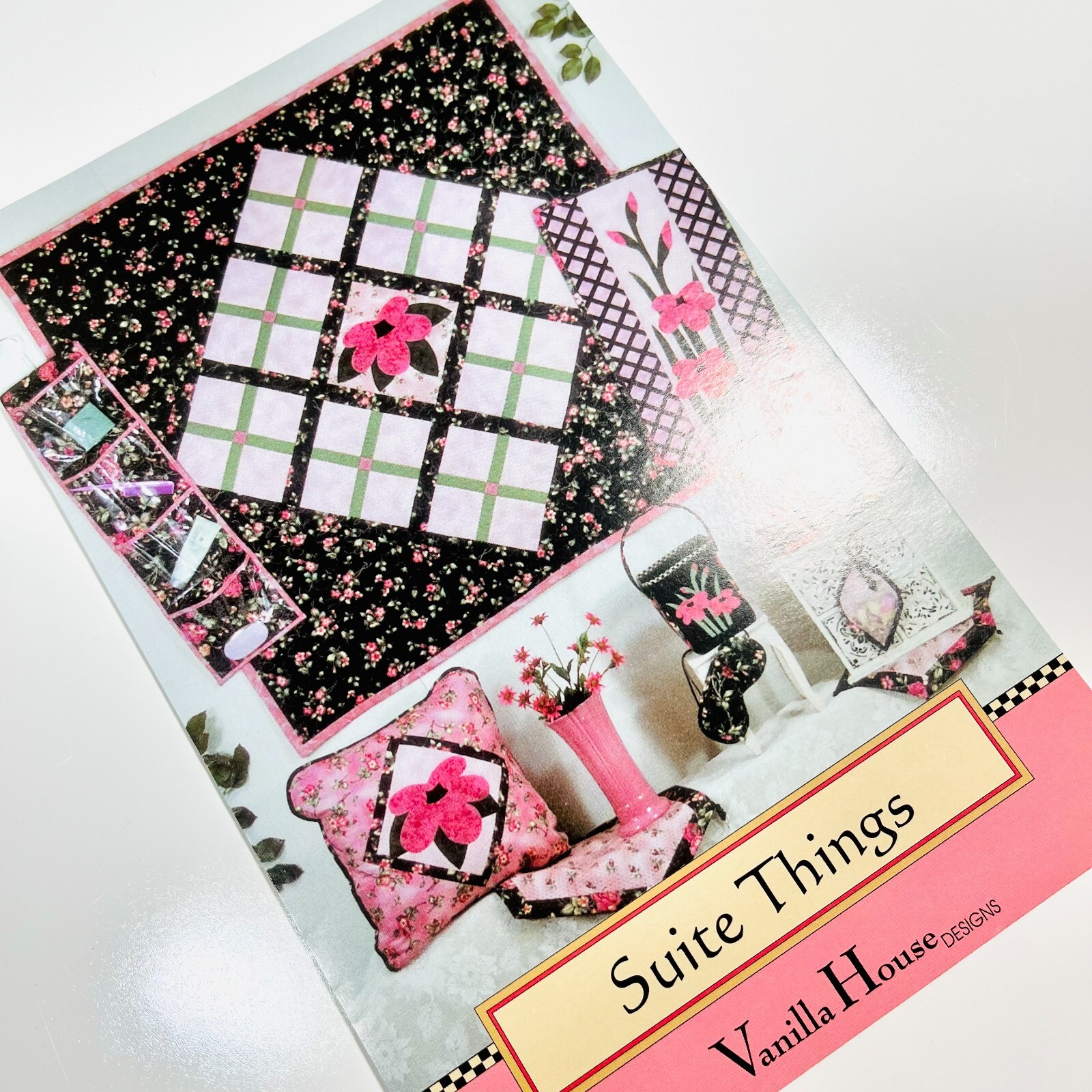 Suite Things PATTERN Quilt Pillow Heating Pad Organizer 12Projects Vanilla House