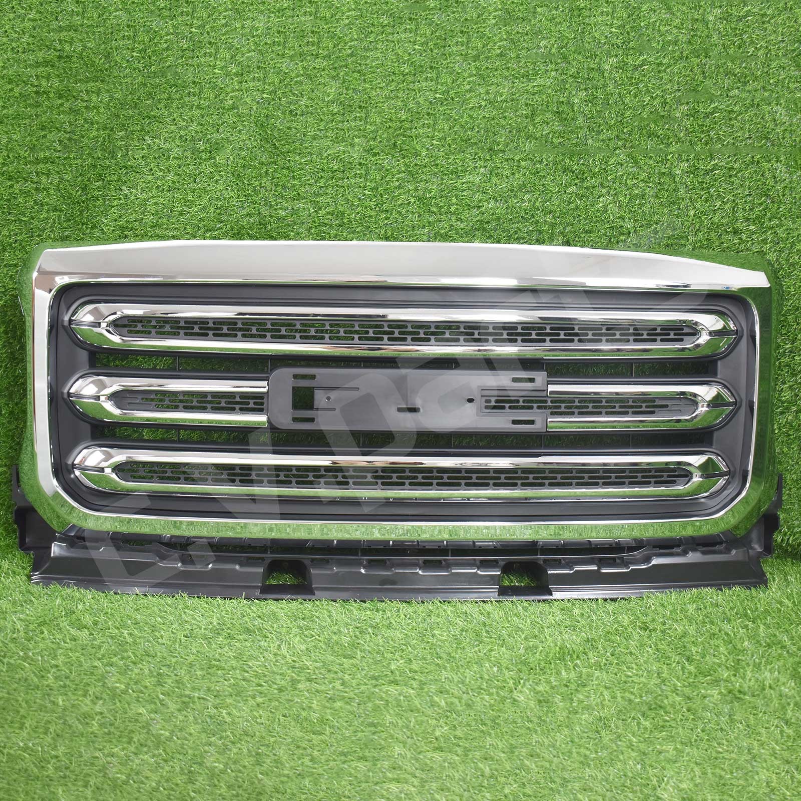 For 2015-2020 GMC Canyon Chrome Front Bumper Upper Grille Assembly 84733967