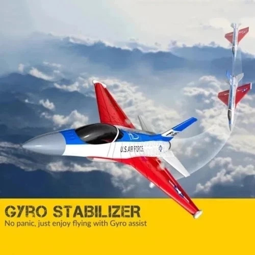 USA Volantex F16 EPP RC Airplane - 2.4GHz Easy Flyer, Ready Indoor/Outdoor Stunt