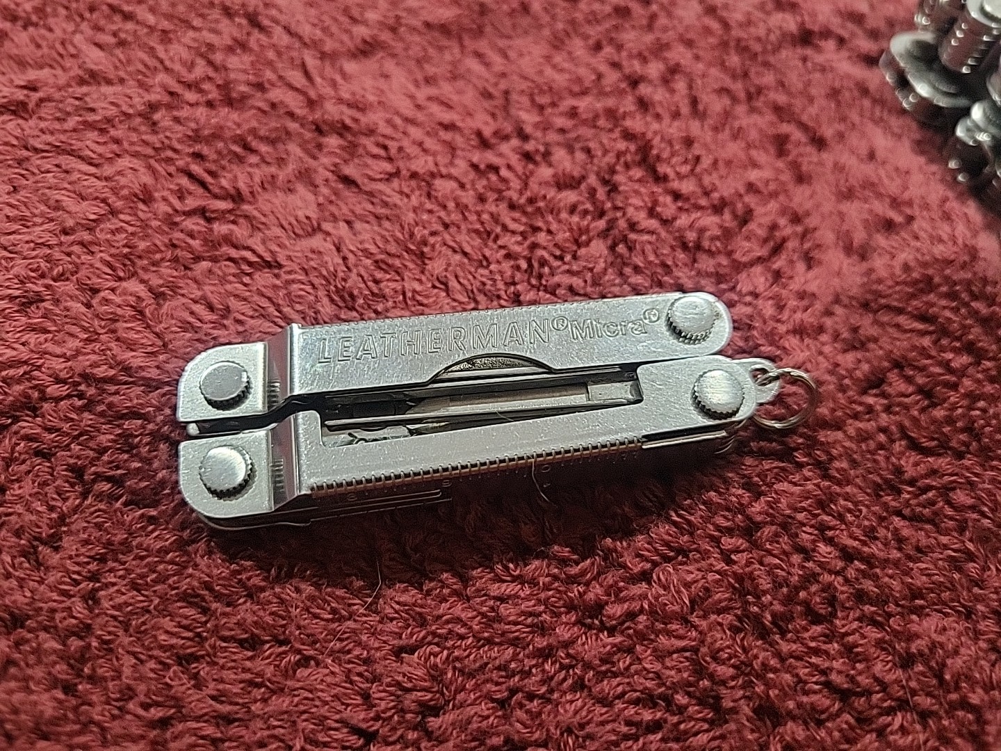 Leatherman Micra 10-in-1 Multi-Tool Keychain Carry Silver Stainless Original