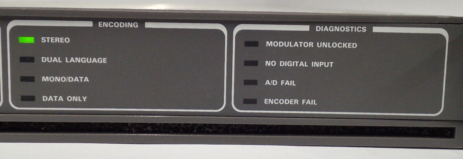 TEKTRONIX 728E NICAM ENCODER POWER UP PASSES SELF TEST! SUPER CLEAN INSIDE