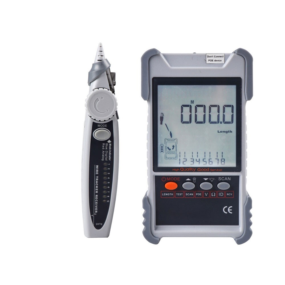 Rechargeable Network Cable Tester Cable Finder Cable Tracker ET616 f/400M Cable