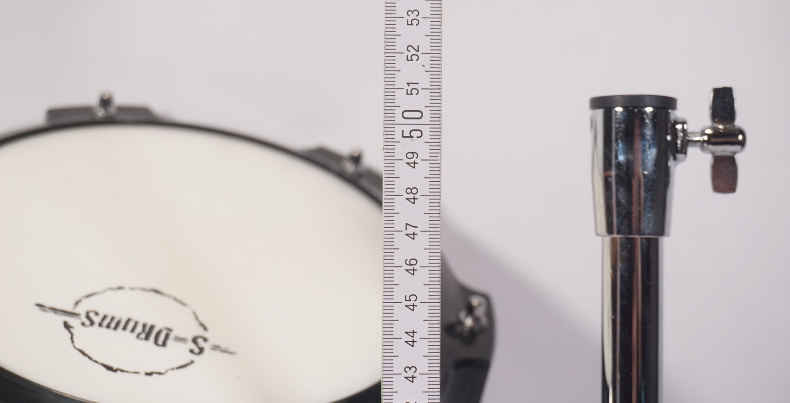 S-Drums Drum Percussion Practice Pad With Stand Practice Pad