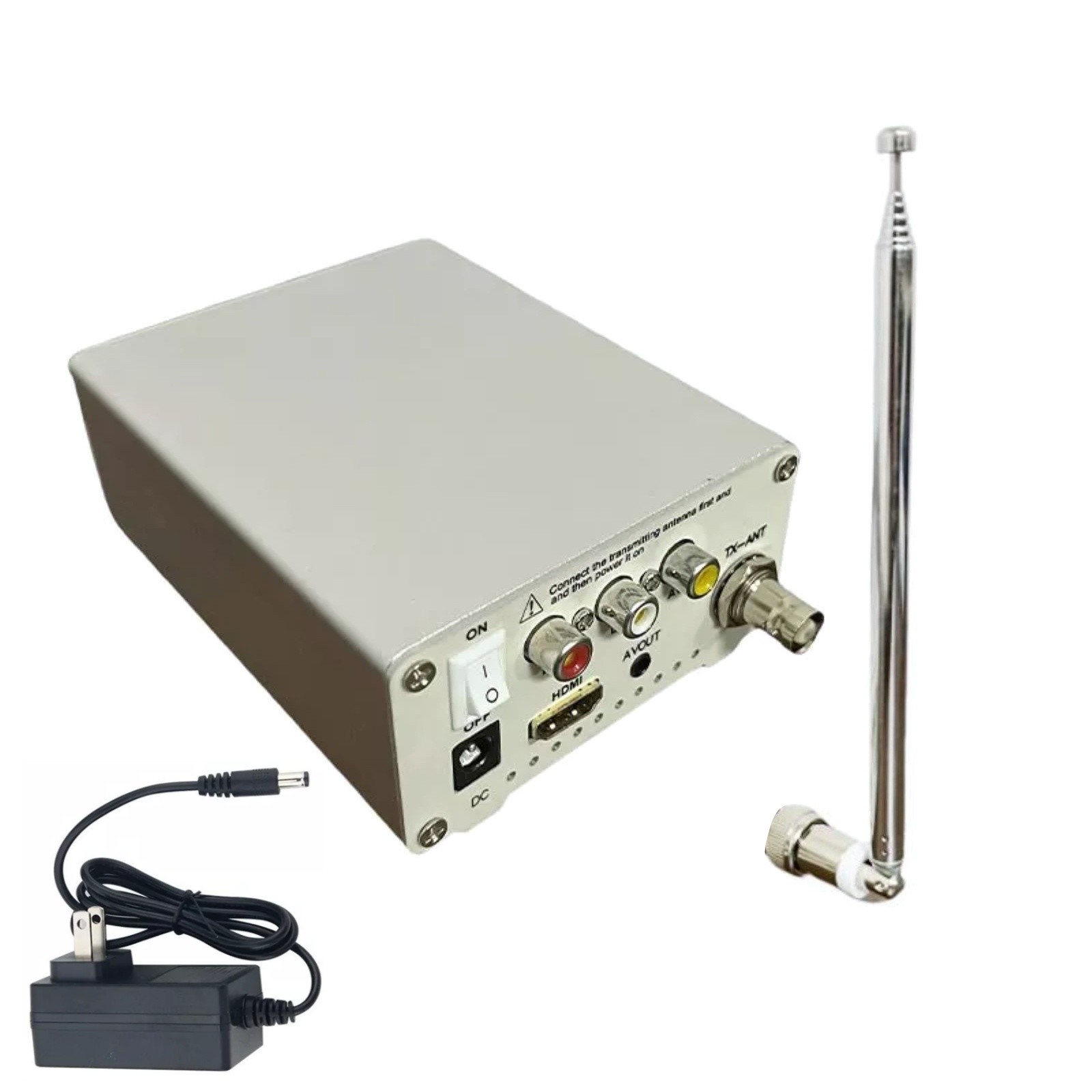 TV-TX200 Multi-Channel VHF UHF Analog TV Transmitter HD HDMI 1080P Analog CVBS