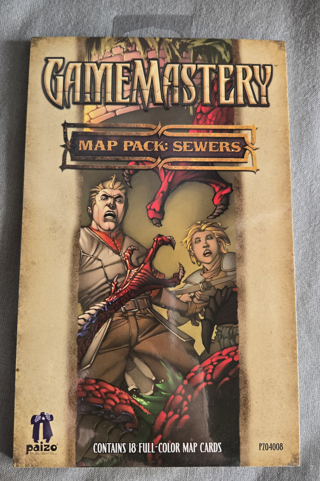 Game Mastery Map Pack - Sewers  - NIB/Sealed