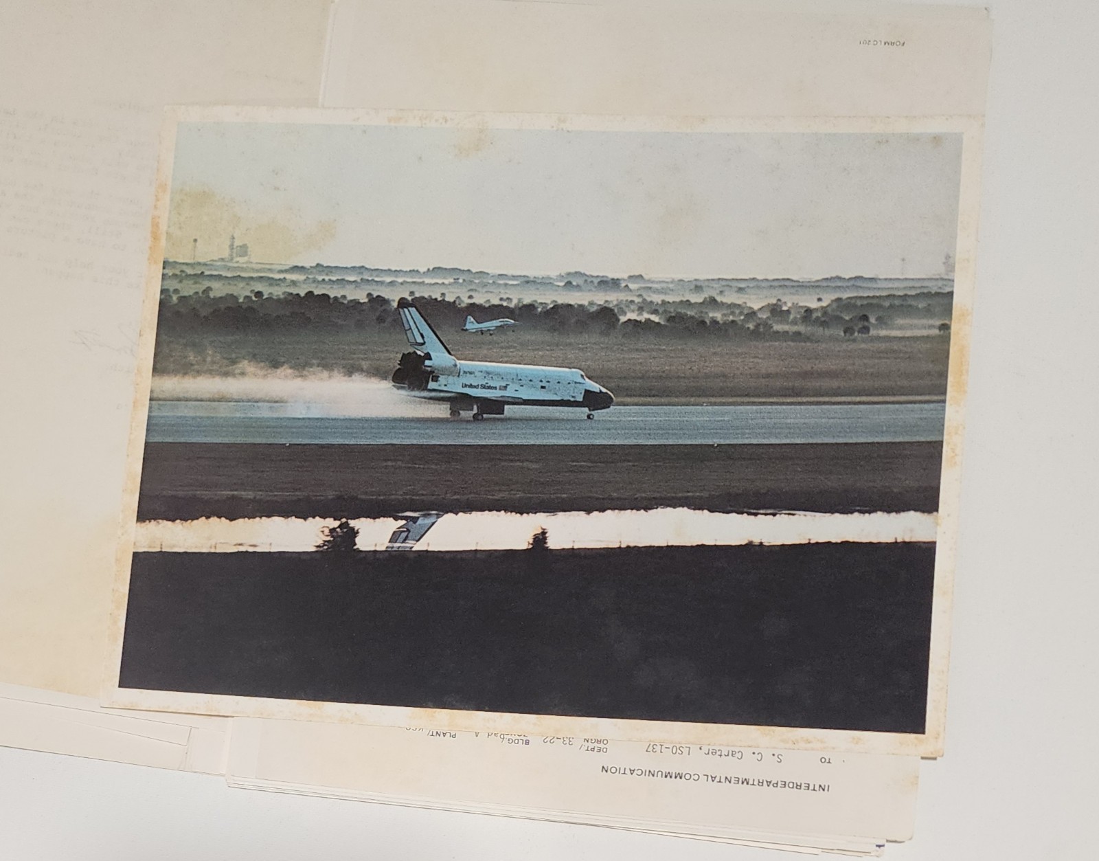 NASA Shuttle Archive Lot–Crew Portraits & Signed Lockheed Letters (STS Missions)