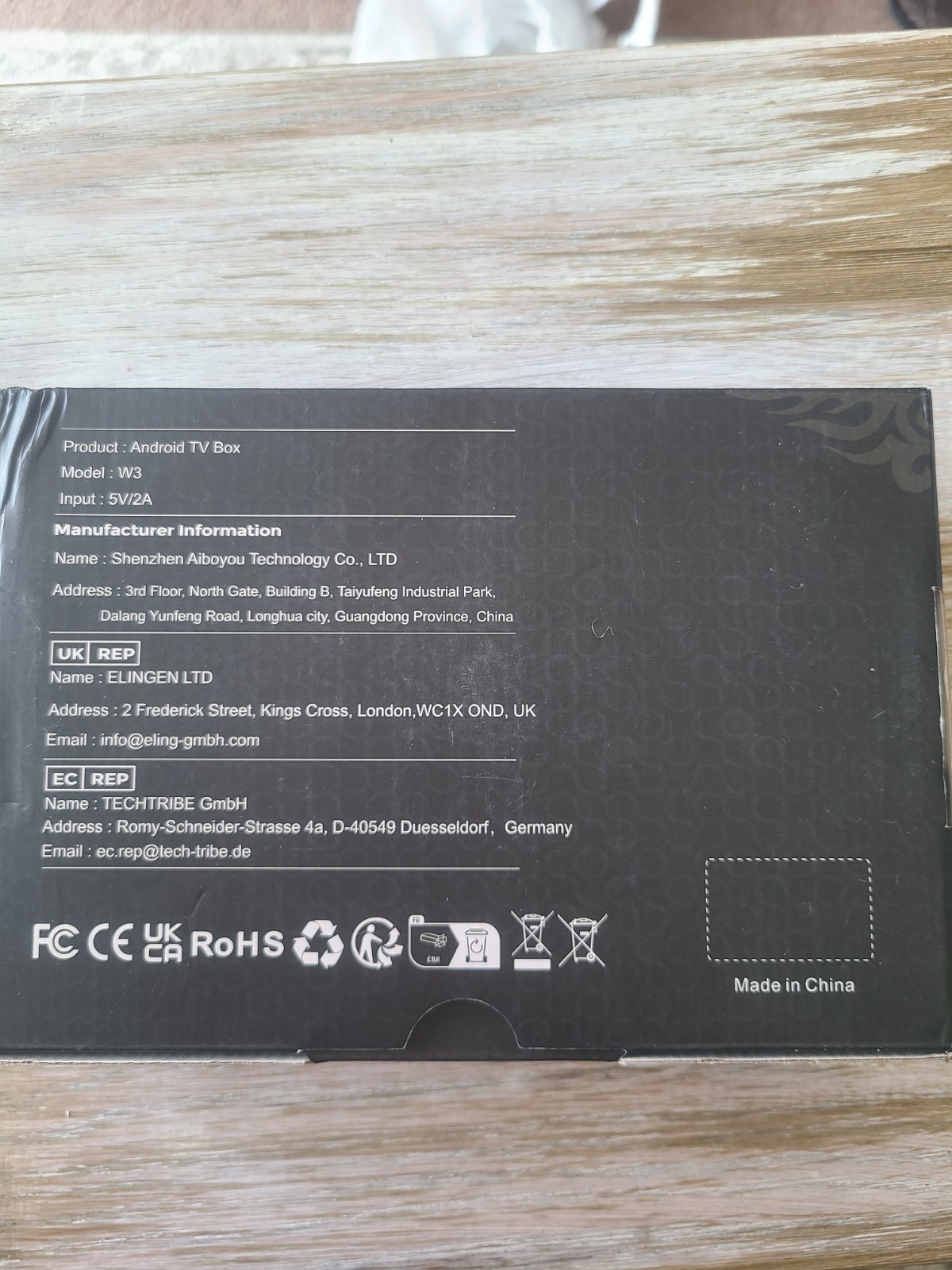 Android Streaming Box 4GB Ram 32GB ROM H.265 Quad 4 Core Android Support Box 3D