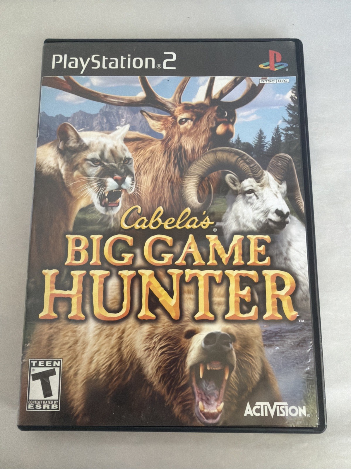 ps2-Cabelas big game hunter- Tested