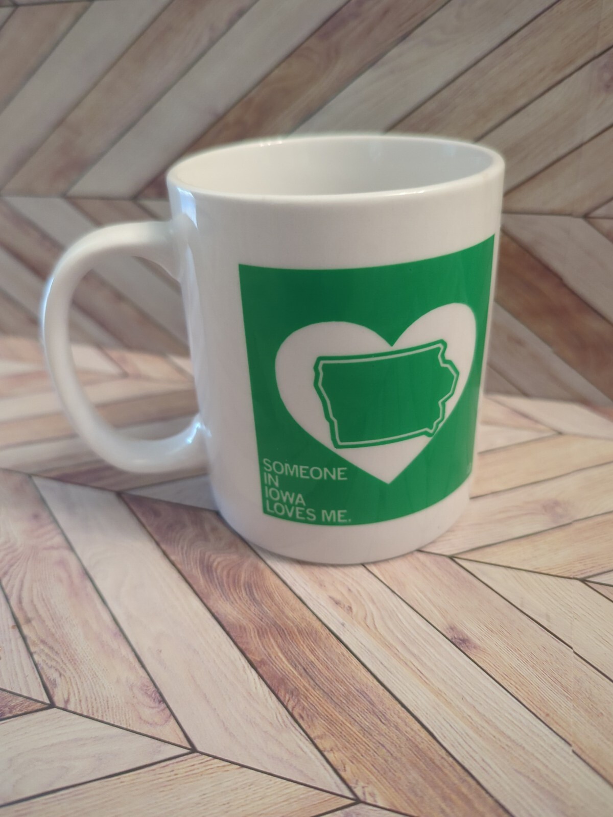Iowa Mug "Someone in Iowa loves me." Coffee mug tea mug