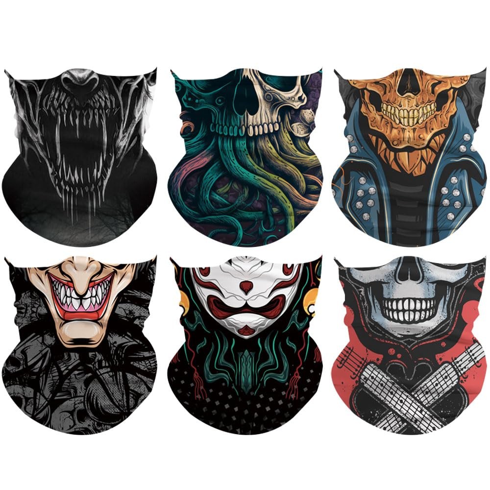 Neck Gaiter ,Cool Bandana Gator Cover Sun UV Protection,Neck Warmer Balaclava...