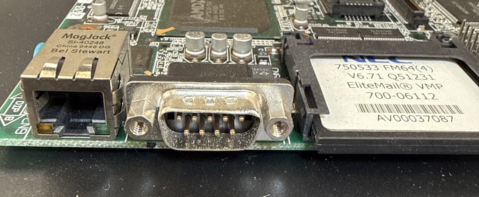 NEC M-791359 Electra Elite 192 System Control Board Module - Pulled Working