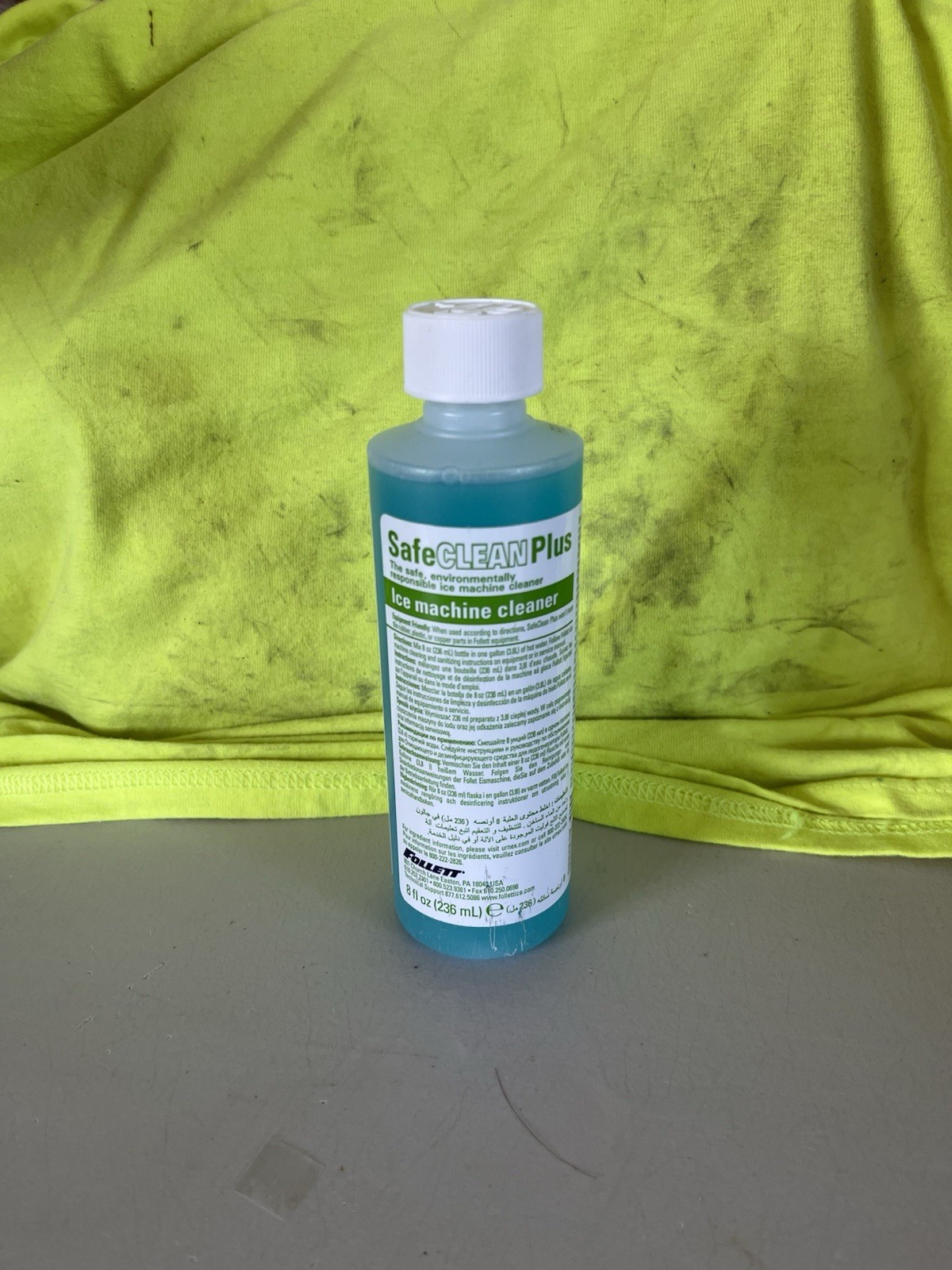 Follett Ice Ice Machine Cleaner Liquid 8 oz Bottle Fits Follett Ice Brand 55DY86
