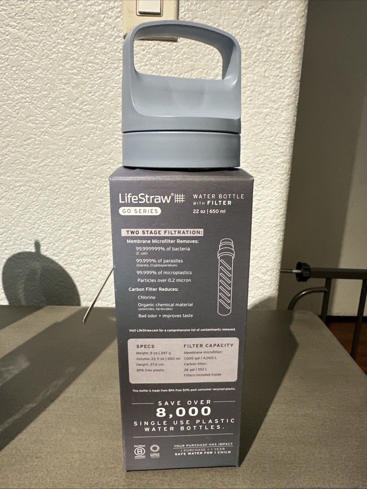 LifeStraw Go Series - Icelandic Blue