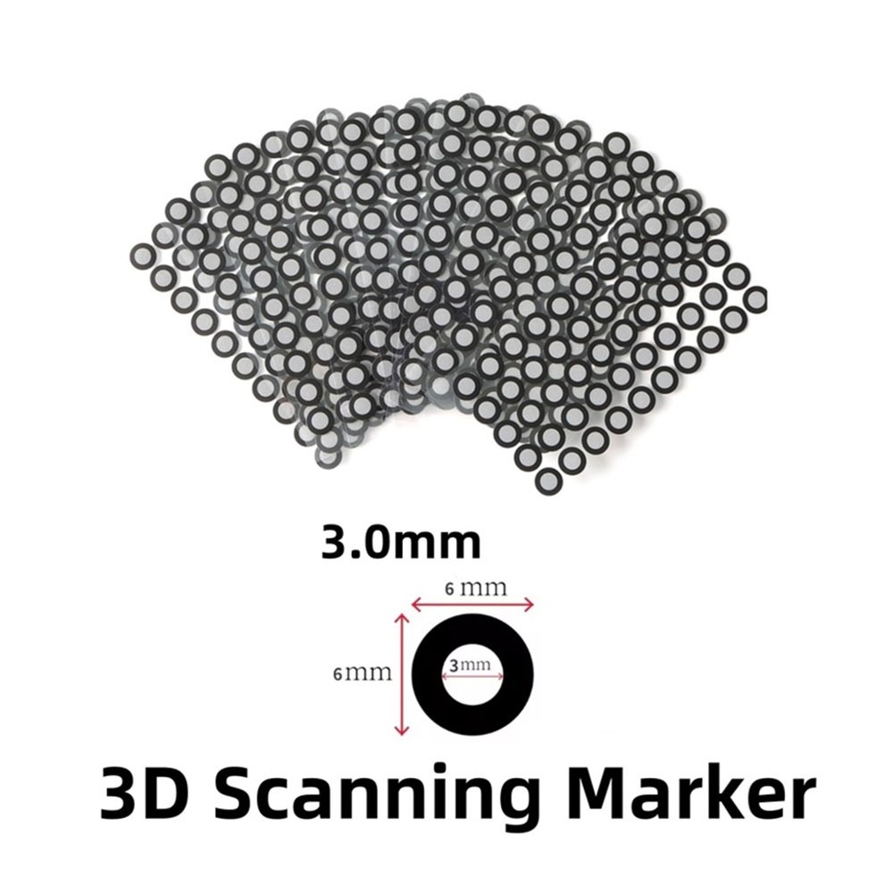 3D scan markers, reference markers for trace points8447
