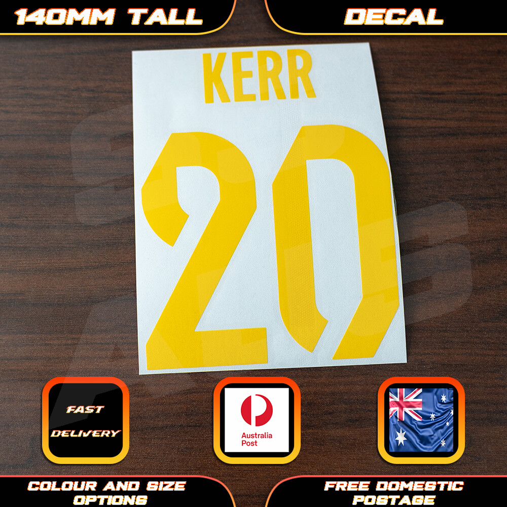 Sam Kerr Australia Football Soccer Matildas World Cup Style Decal Sticker