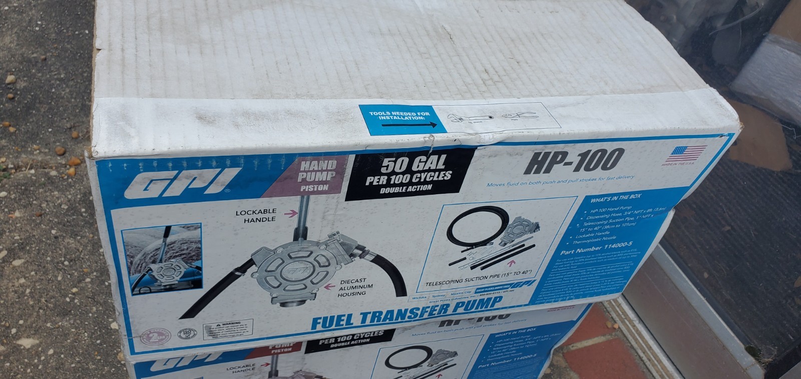 GPI HP-100-NUL Hand Pump 114000-5