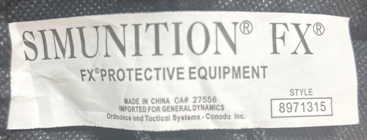 NEW* SIMUNITION FX 9000 Protective Face Mask