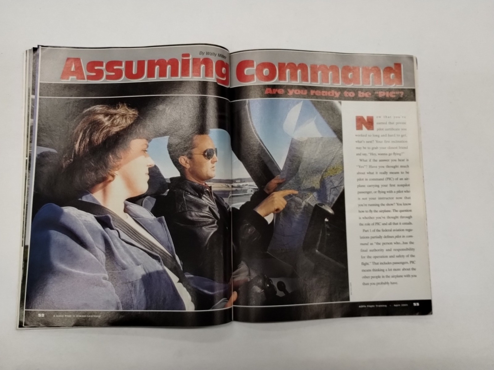 AOPA Flight Training Magazine April 2003/Volume 15/Number 4-Original
